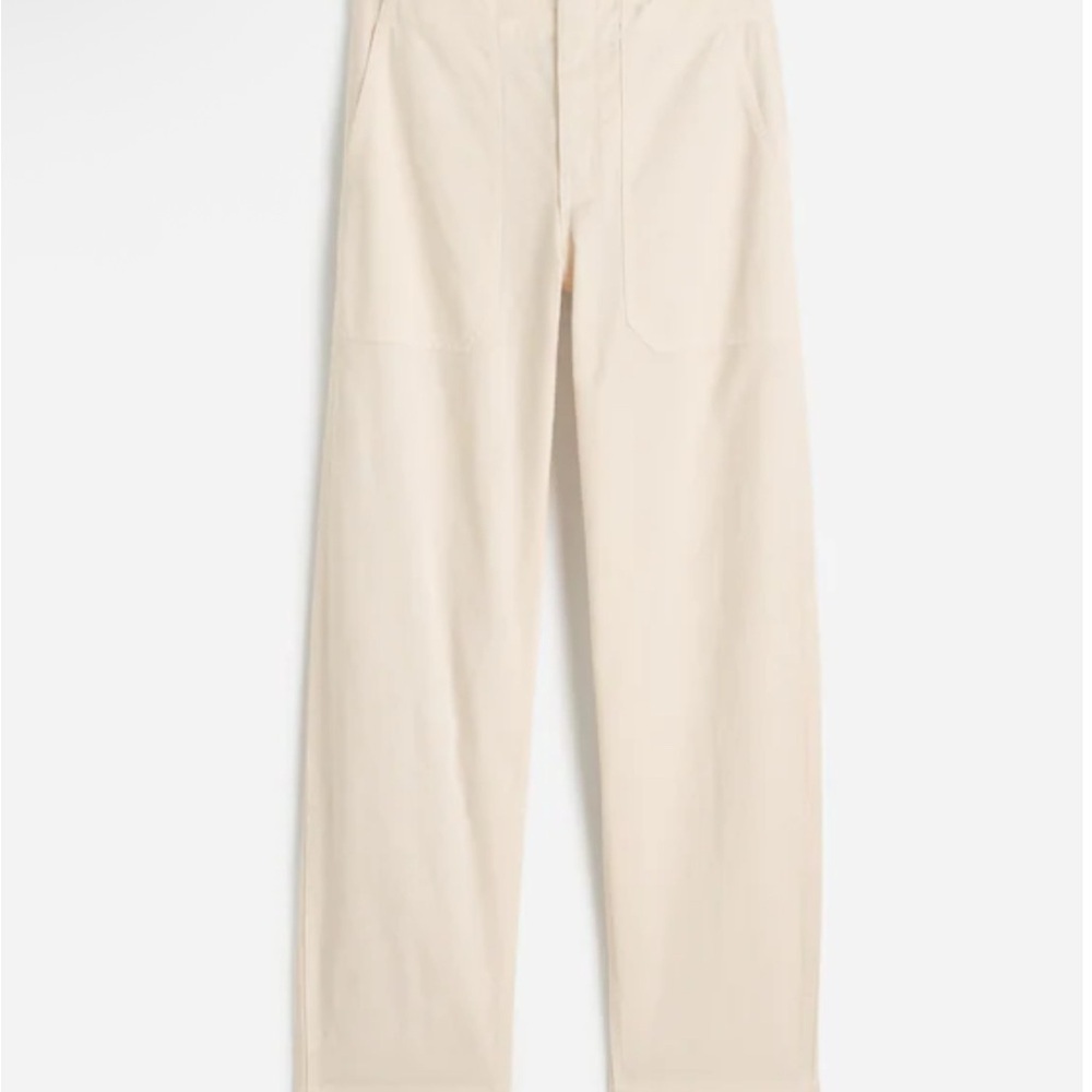 Madewell Tapered-Leg Utility Pants in Lighthouse